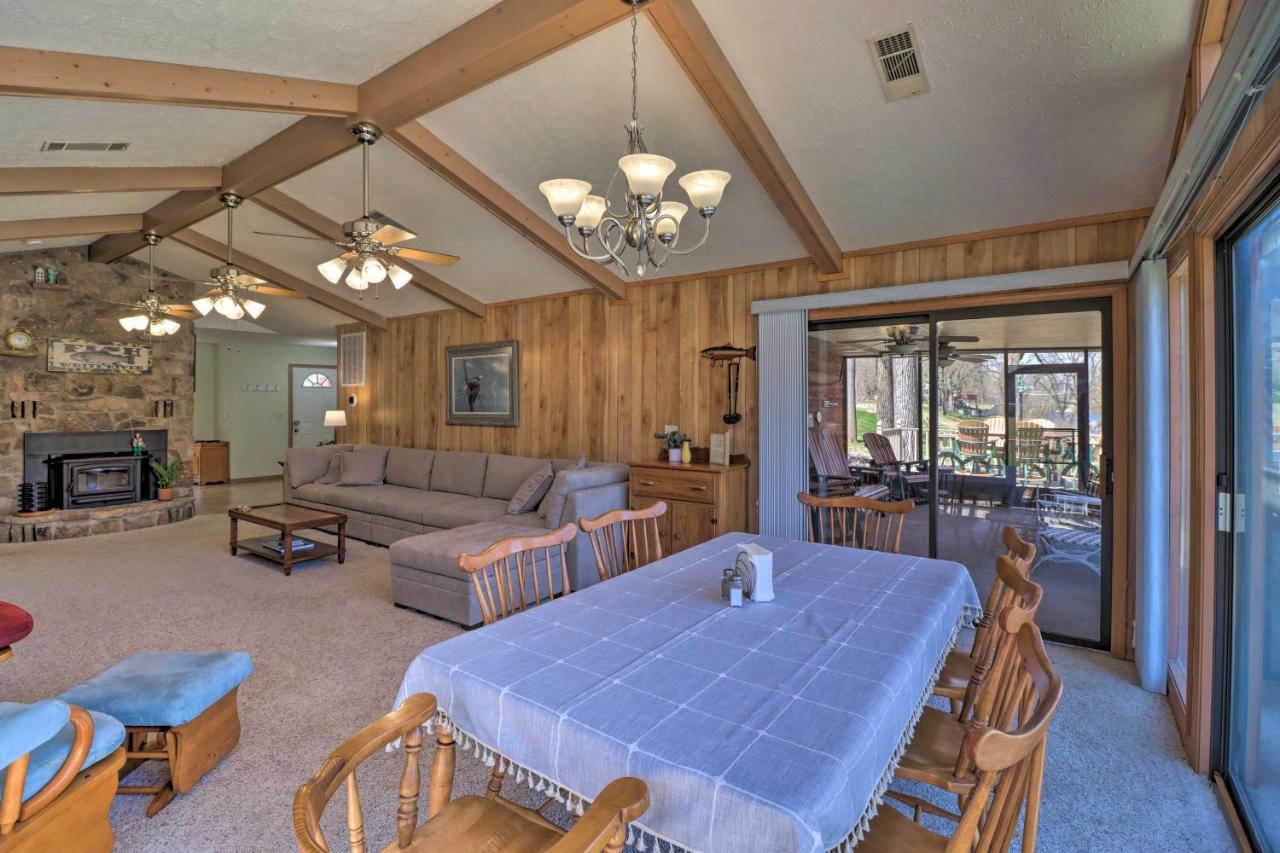 Norfork Scenic Riverview Getaway With Screened Porch! מראה חיצוני תמונה